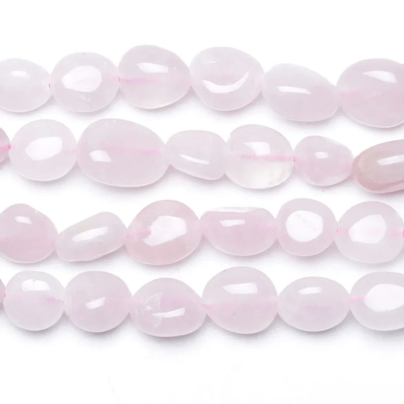 

Pink Crystal Natural Amorphous Jewelry Loose Beads 6x8MM 8x10MM Suitable For Jewelry Making DIY Bracelet Necklace