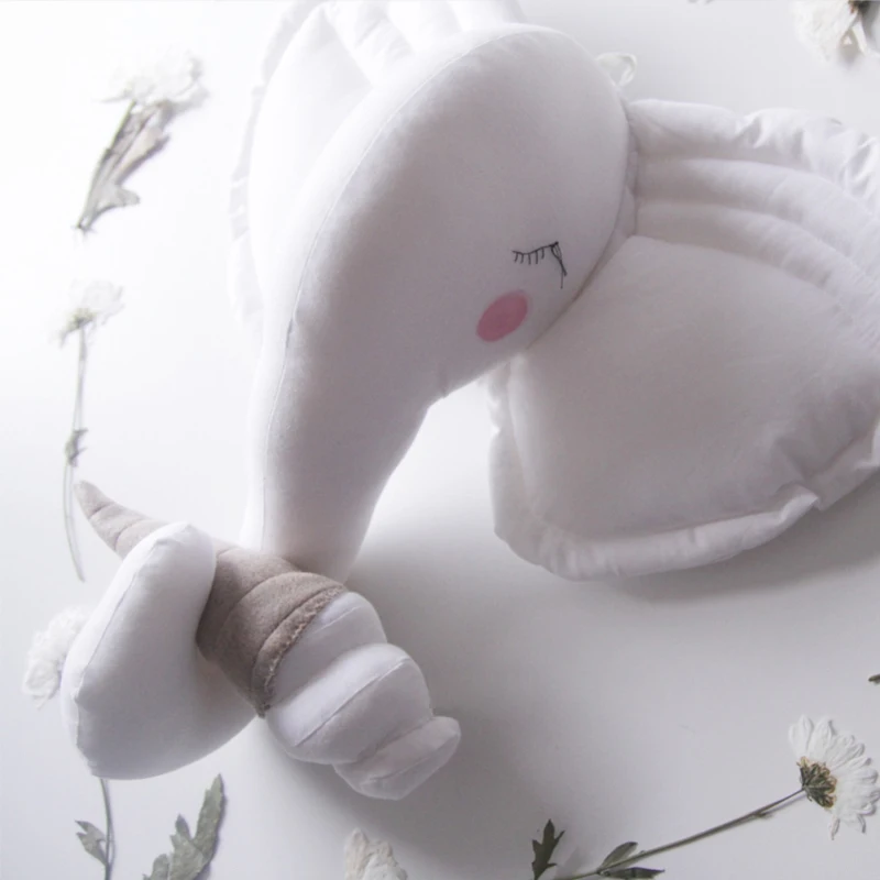 Ручная работа украшение для детской комнаты с головой животного декор маленьких