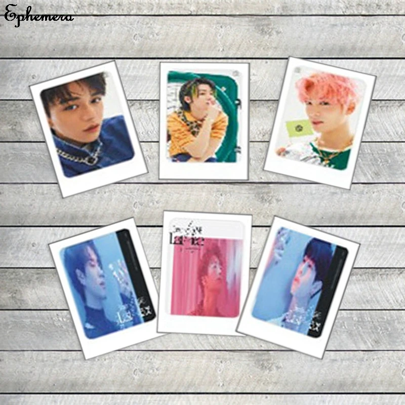 30 шт./компл. Kpop NCT Lomo Card GOT7 двухслойная ЛОМО Фотокарта HD Фотопечать альбом