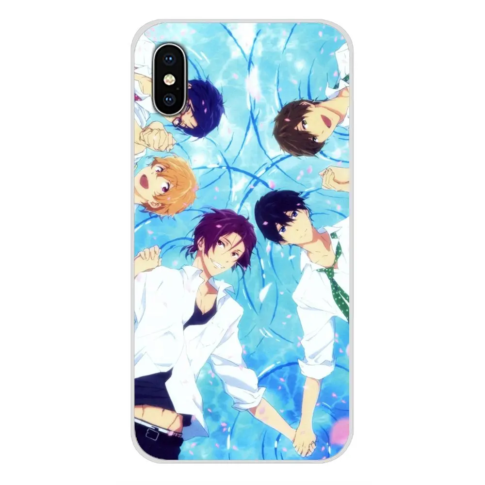 Силиконовый чехол сумка Iwatobi плавающий клуб Рей рюгазаки nagisa для Huawei Y5 Y6 Y7 Y9 Prime Pro