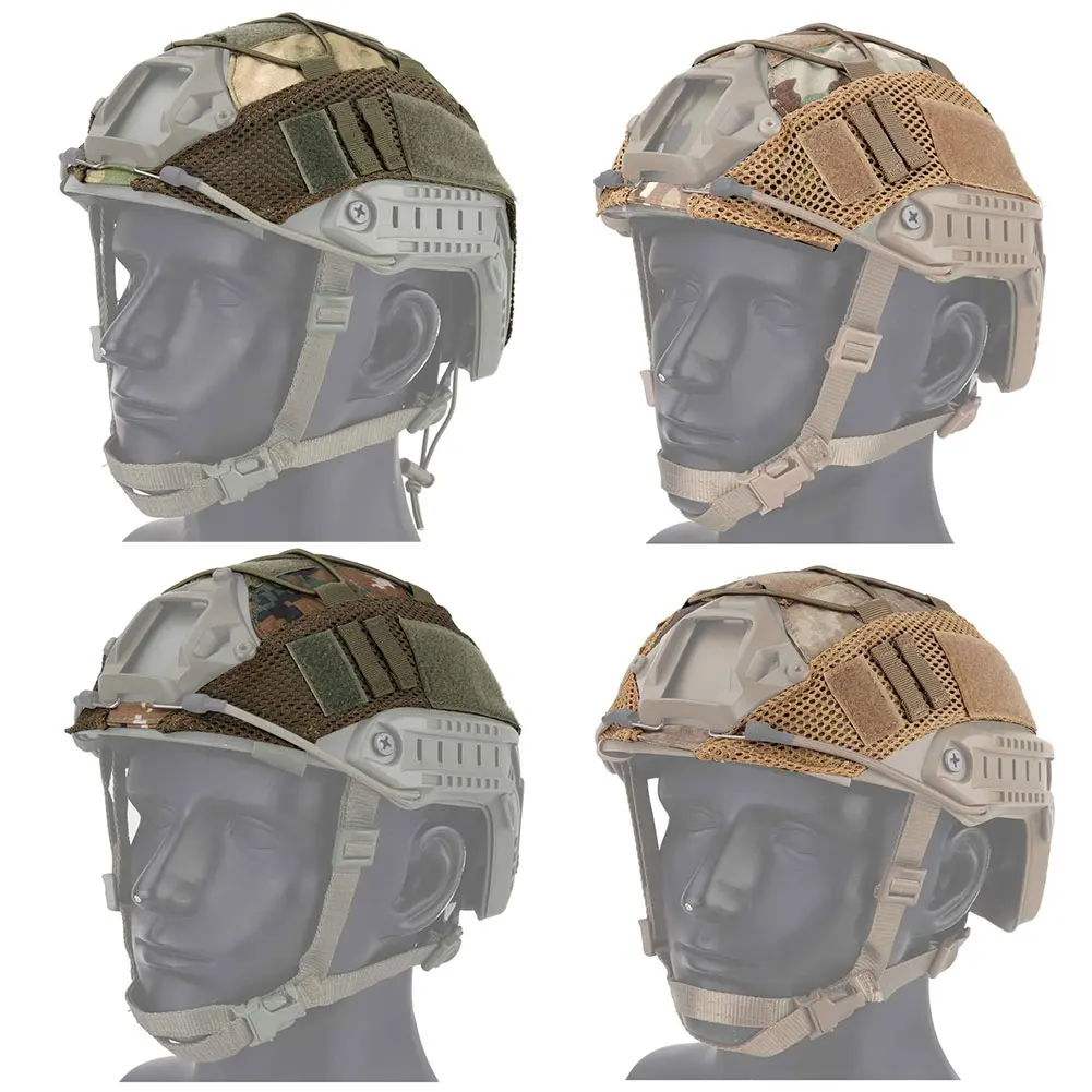 

Hunting Tactical Helmet Cover CS Wargame Sport For Fast MH PJ BJ Helmet Airsoft Paintball Army Helmet Military Accessories