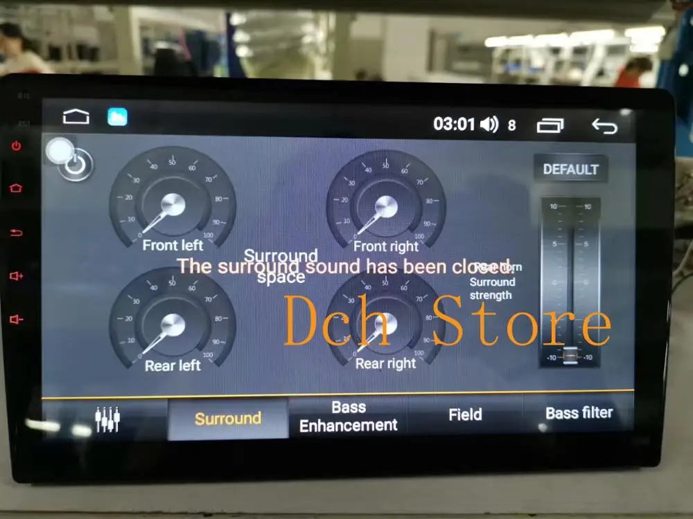 Автомобильный DVD плеер 10 1/9 дюймов 2.5D IPS сенсорный экран Android 8 1 GPS радио