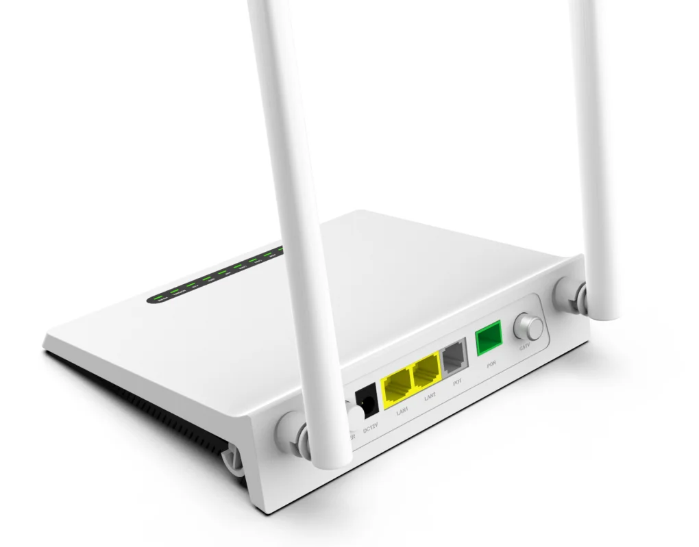 5 шт./лот XPON 1GE + 1FE WIFI CATV горшки ONU ONT Dual Band Ont волоконно оптический модем сетевой
