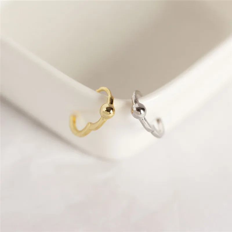 

S925 Silver color Earrings Pendant Ball Earrings Fashion Design Women's Jewelry Wedding Banquet Girlfriend Gift Ladies Jewelry