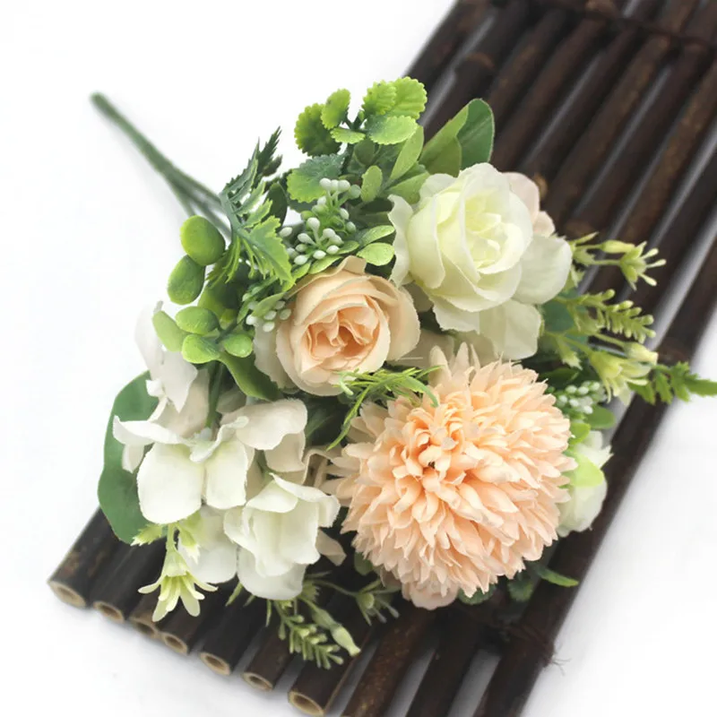 Букет пионов из искусственного шелка | Дом и сад