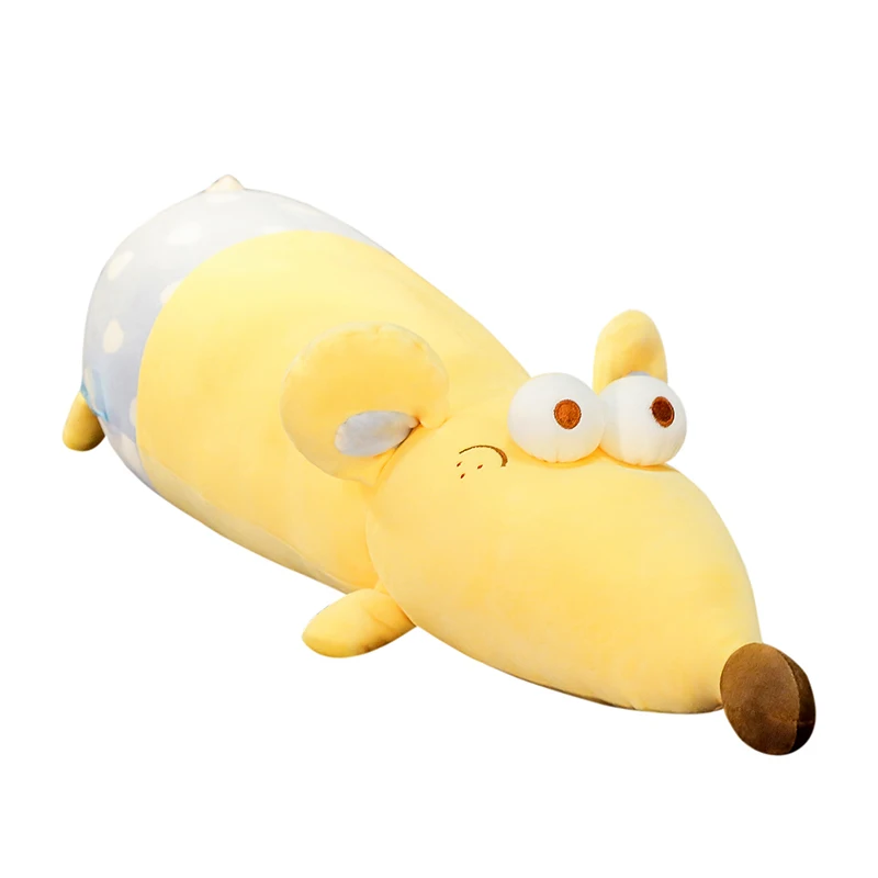 Новое поступление с большими глазами мягкий плюшевый мышь плюшевая кукла