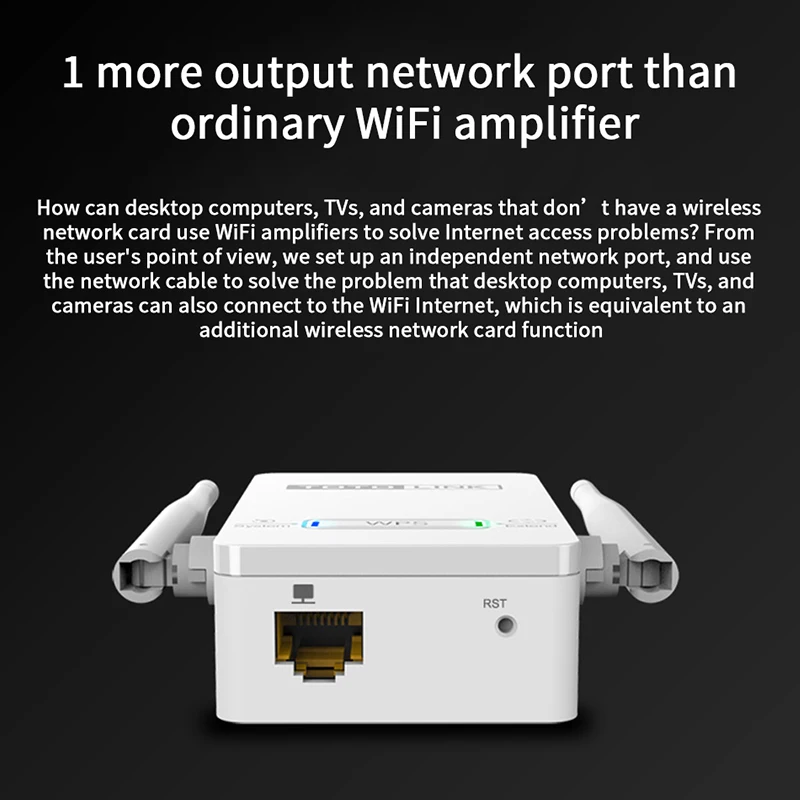 TOTOLINK EX300V2 Беспроводной повторитель Wi Fi маршрутизатор длинного диапазона