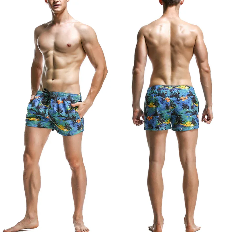 Men Beach Printed Casual Metrosexual Sports Boxer Brief Favorite Multicolor | Спорт и развлечения