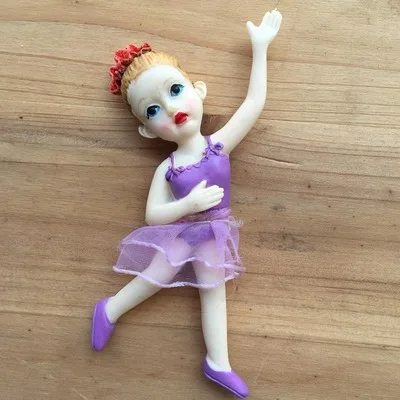 Мультяшный персонаж 3d магниты на холодильник наклейки Мона Лиза девушка