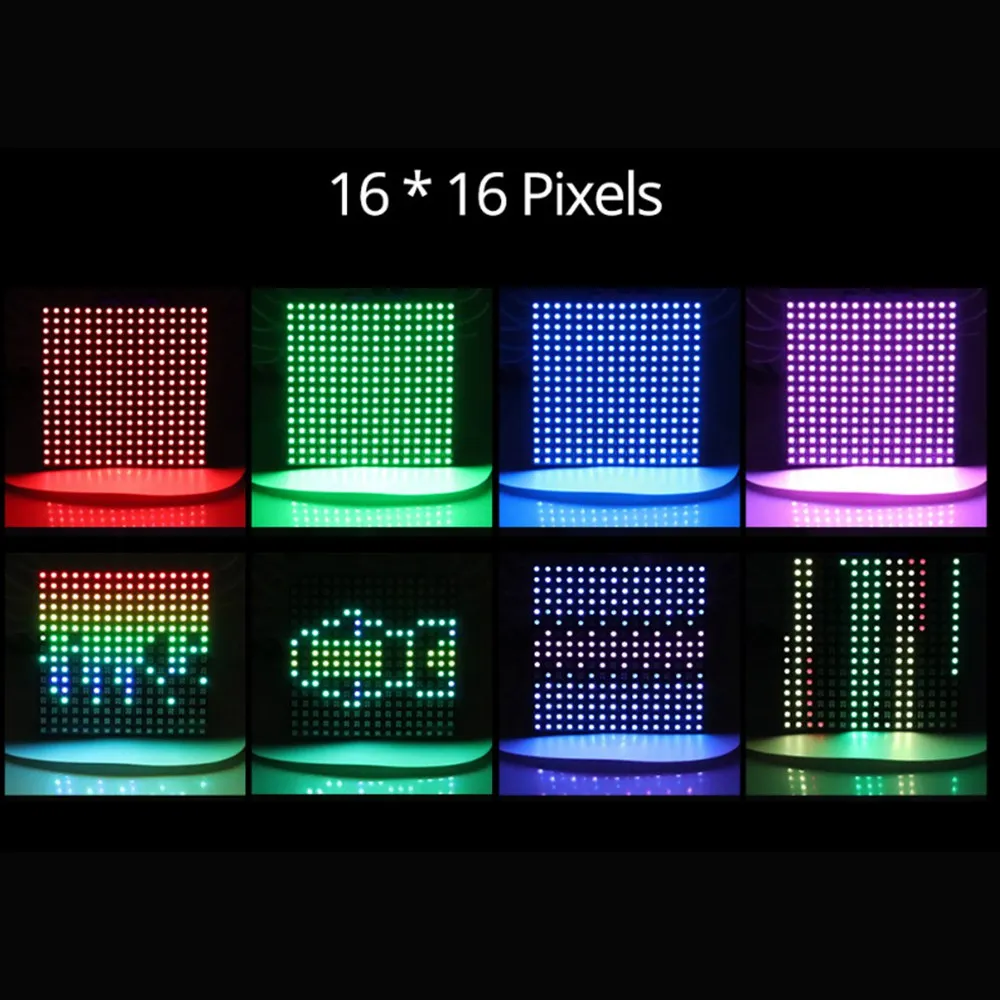 WS2812B WS2812 RGB Светодиодная панель экран со светодиодной полосой пикселей цифровой