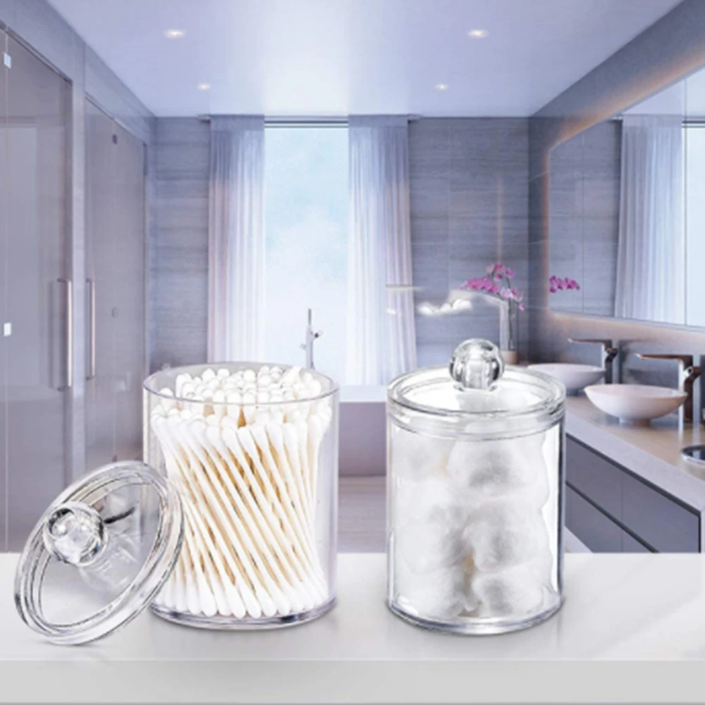 Прозрачный органайзер для ватных тампонов отдельная гигиеническая упаковка