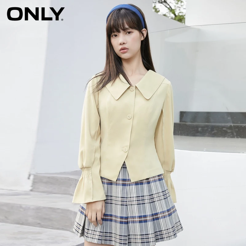 

ONLY summer new style buttoned slim niche shirt women | 120405010