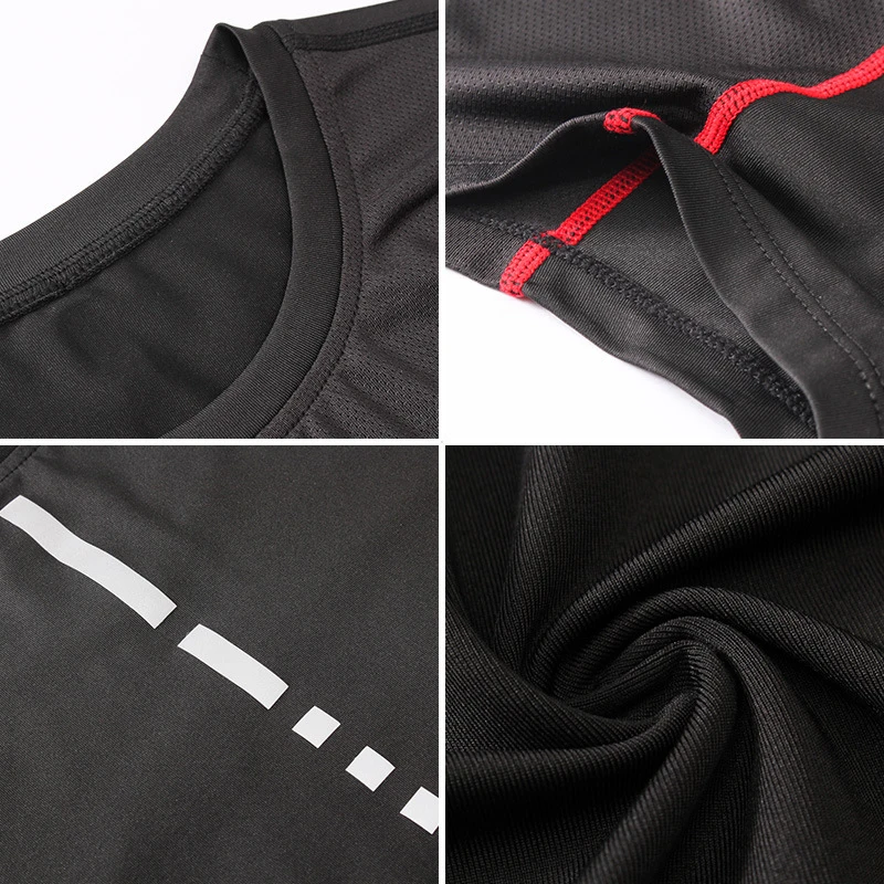 Мужская быстросохнущая компрессионная футболка Rashguard для фитнеса с принтом