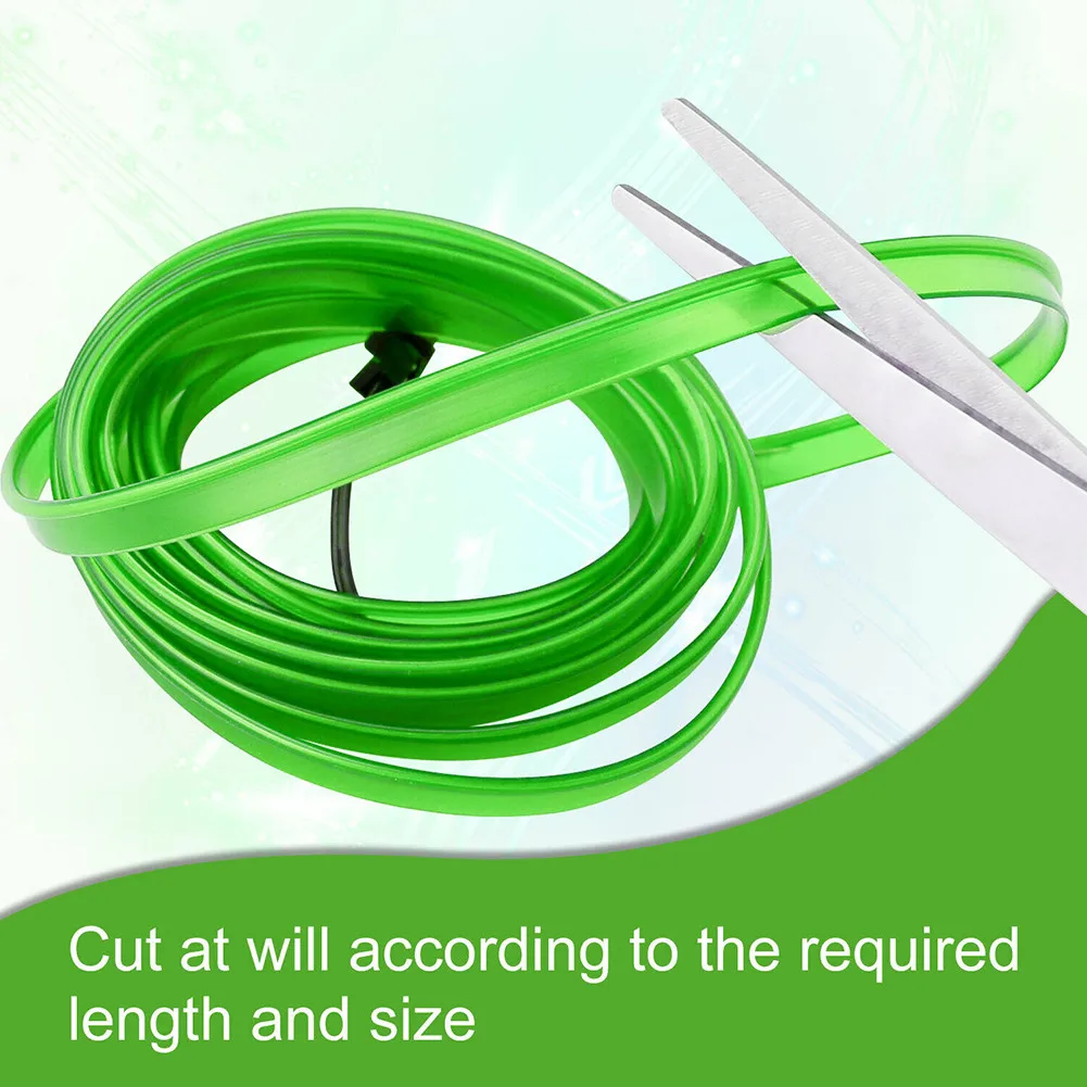 

Water Resistant Cool Light Strip 9.8FT/300CM Atmosphere Light Flexible