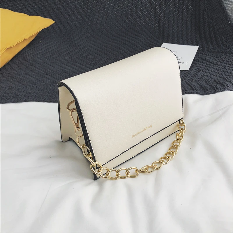 

New Woman Shoulder Bag Fashionable Simple Chain Messenger Bag High Quality Luxury Designer Handbag 2021 New Female Underarm Bag