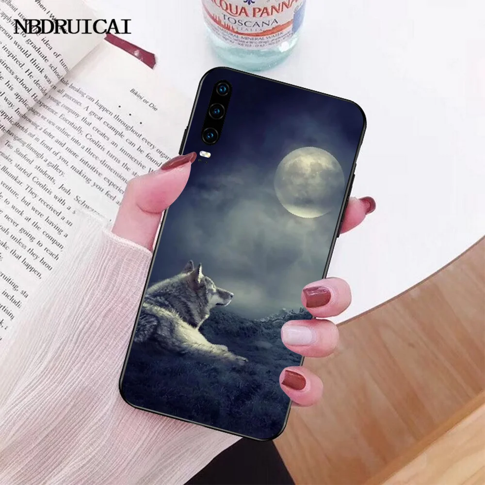 Мягкий силиконовый черный чехол NBDRUICAI для телефона Huawei Honor 20 10 9 8 8x 8c 9x 7c 7a Lite view |