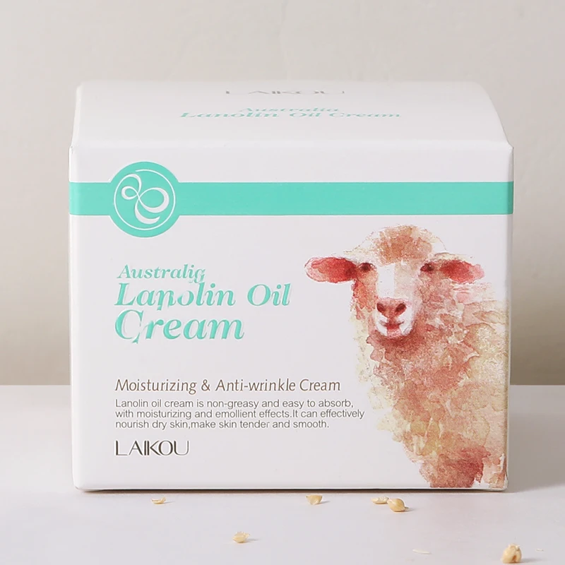 Australia Lanolin Oil Cream,Collagen Facial Moisturizer Hydrating Brighten Skin Whitening Facial Day & Night  Smoothing Skin