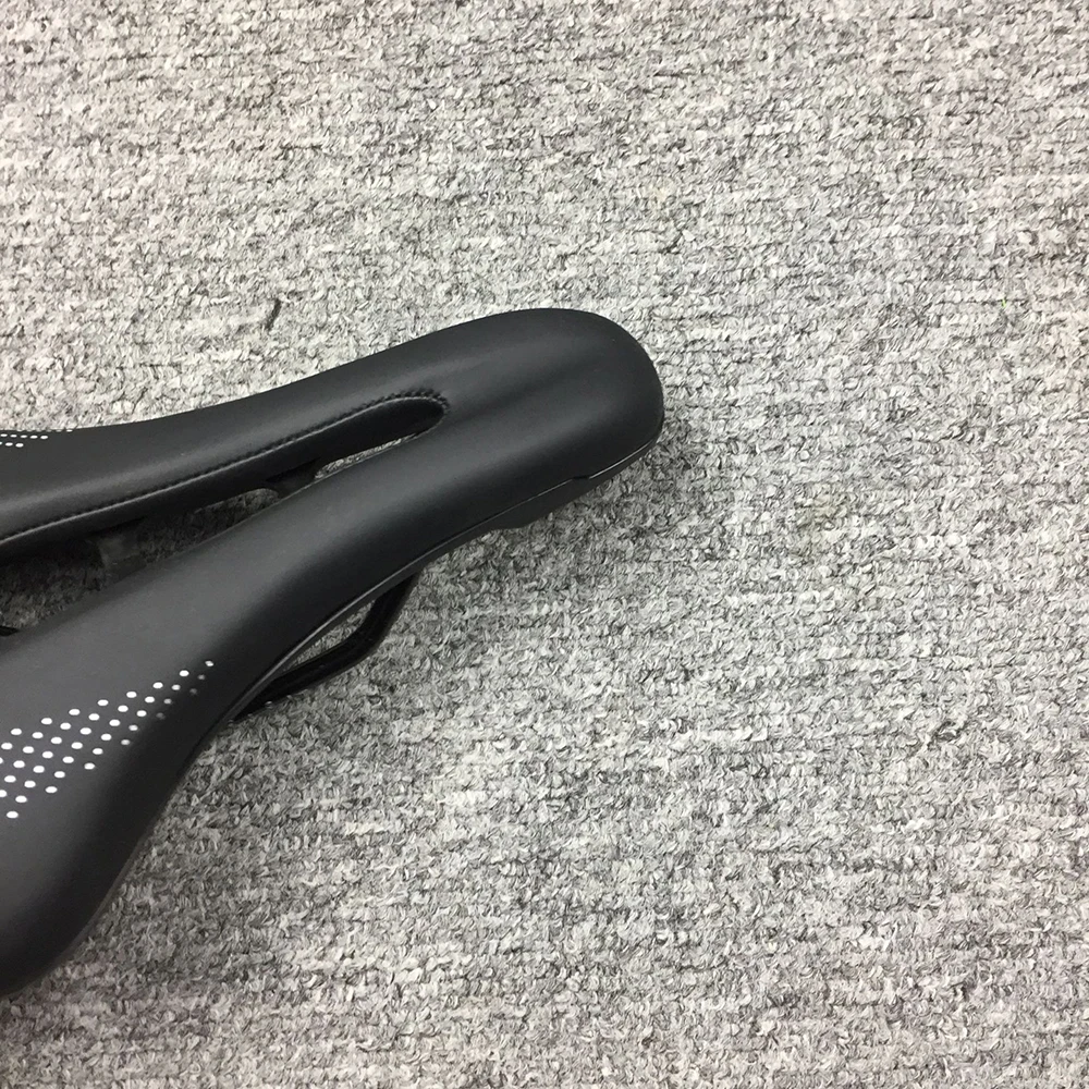 

Bike Saddle Silicone Cushion PU Leather Surface Silica Filled Gel Comfortable Cycling Seat Shockproof Bicycle Saddle