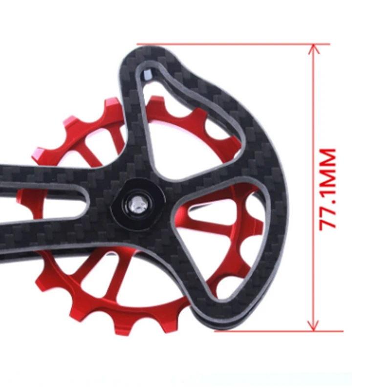 

Bicycle Ceramic Bearing Jockey Pulley Wheel CNC Rear Derailleurs Guide