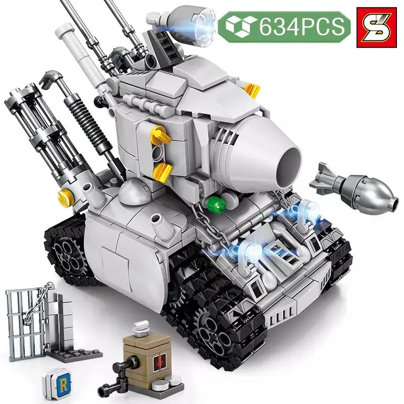 

Экшн-фигурка MOC металлическая, супер 24110, супермашина 001, собранная модель, игрушки, серая фигурка, подарок, Обучающие Детские игрушки