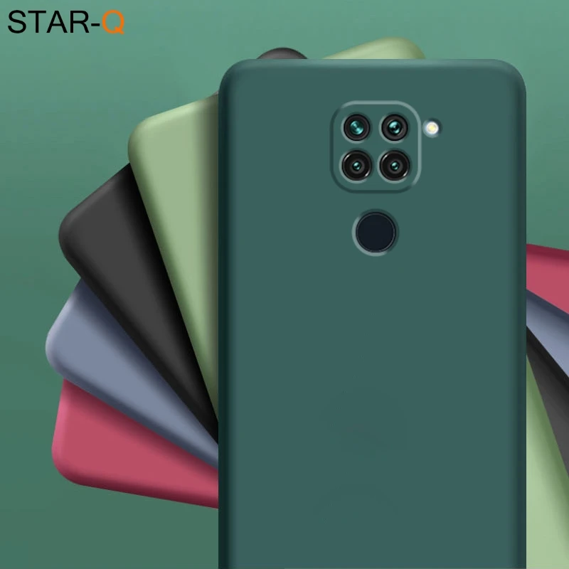 full cover liquid silicone phone case for xiaomi redmi note 9s 9 pro s max 9t original soft back cover on redmi note9 pro free global shipping