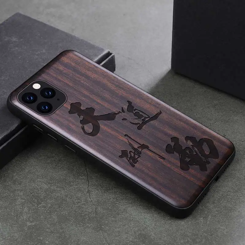 Boogic для iPhone 11 чехол iPhone 11 Pro черное дерево чехол для iPhone 11 Pro Max защитный чехол - Цвет: 9