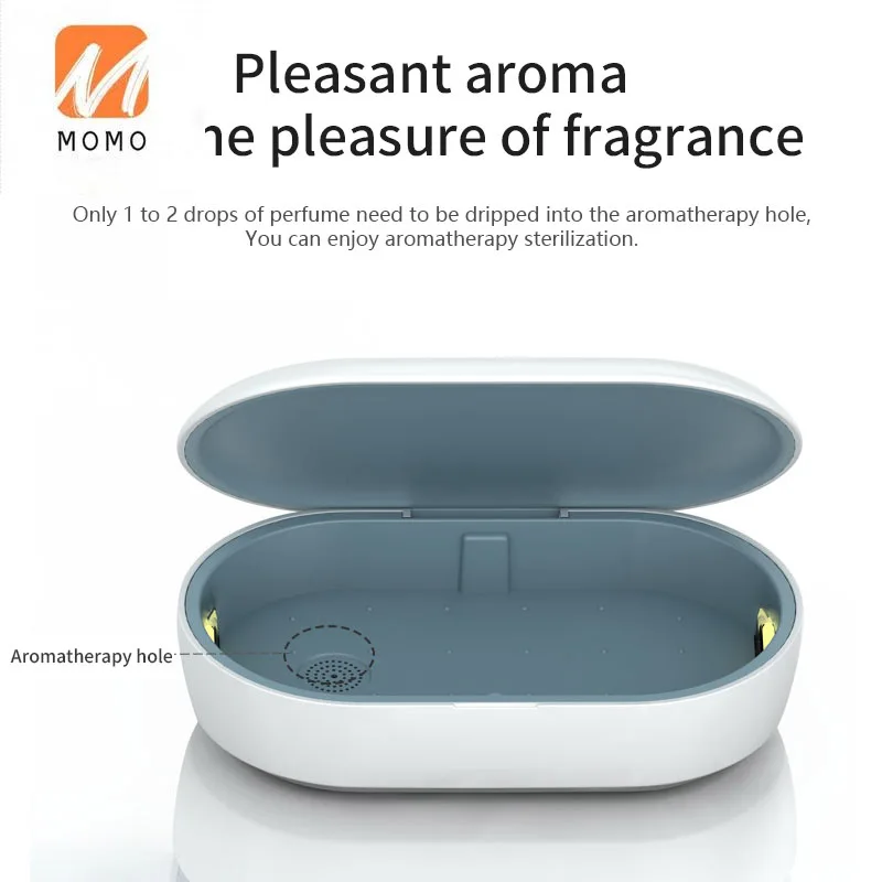 hot sell mobile phone wireless charging sterilizer box disinfection free global shipping