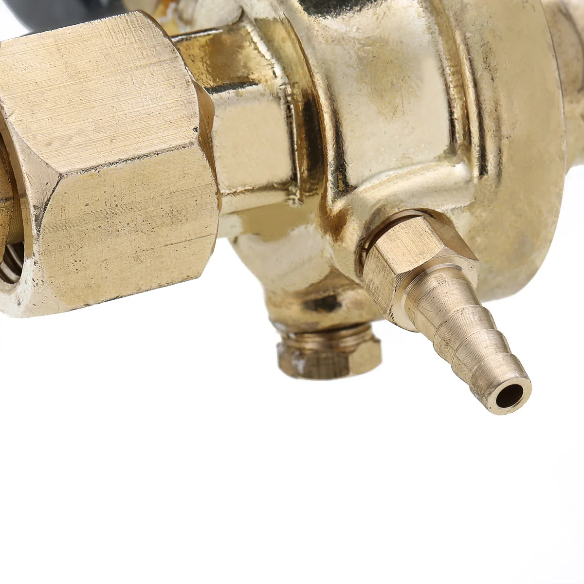 

Professional Argon CO2 Pressure Reducer Copper Mig Tig Flow Meter Flow Control Valve Dual Gauge Welding Regulator