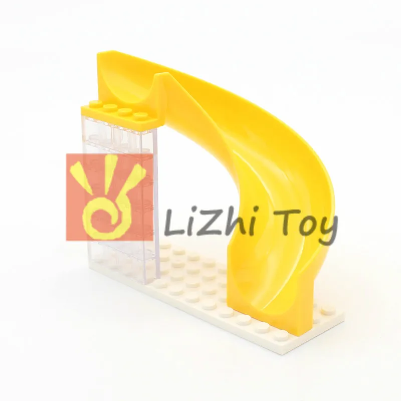 Moc 11267 горка игровая площадка 6x12x8 Изогнутые 180 градусов Строительные кирпичи