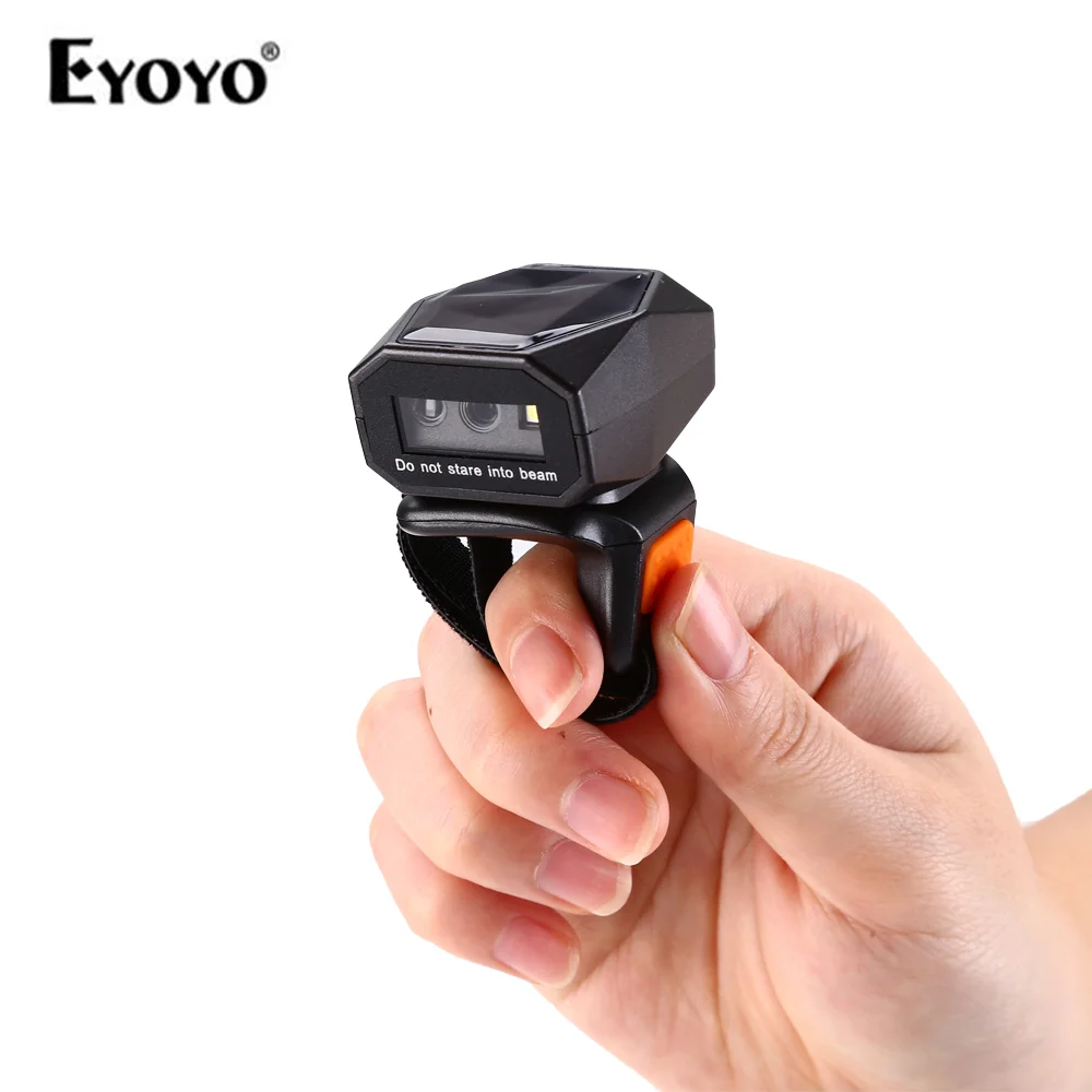 Eyoyo EY 016 2D носимое кольцо сканер штрих кода Мини Портативный USB проводной 2 4G