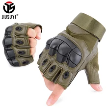 Военные тактические перчатки без пальцев в армии съемки Airsoft