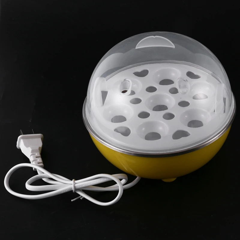 

2 Pcs Rapid Egg Cooker Electric Egg Cooker for Omelet Eggs, Medium, Hard-Boiled Egg Boiler Cooker US Plug, Yellow & Pink