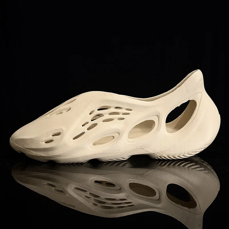 Мужские сандалии с прорезями черные унисекс размер 36 48 2020|Боссоножки и сандалии| |