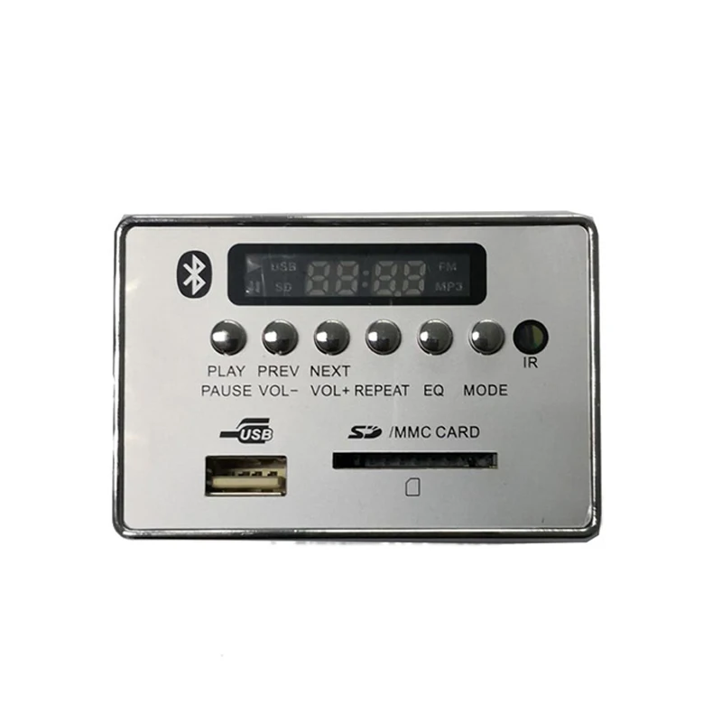 MP3 Bluetooth декодер модуль Плата с пультом дистанционного управления WMA WAV FM радио AUX 5
