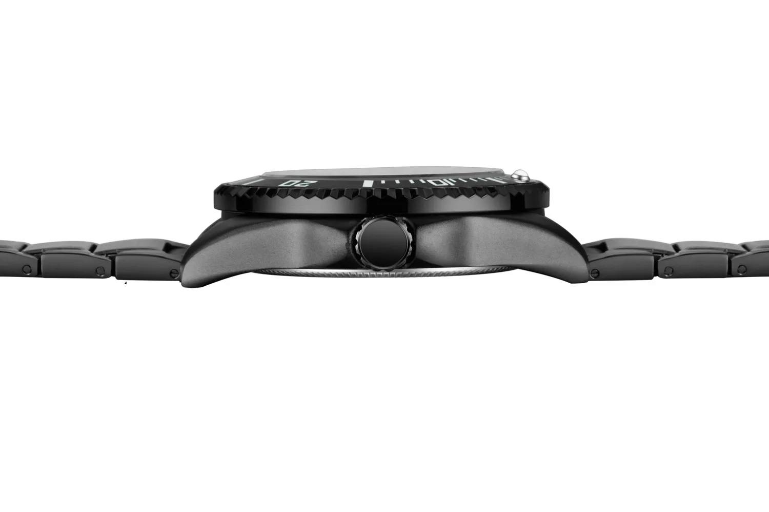 

ASJ popular fashion brand men's watch waterproof hemmed steel band Water Ghost Watch