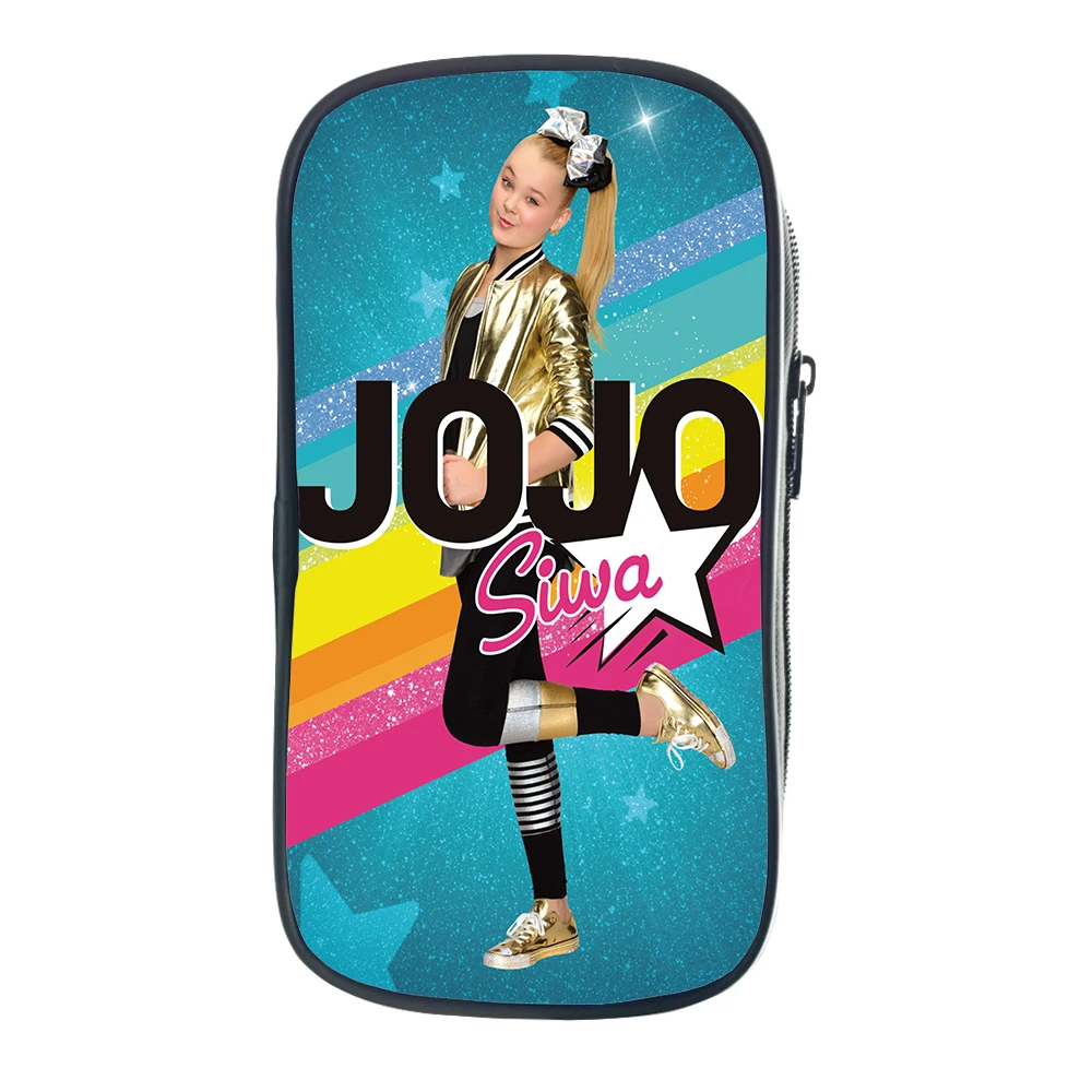 Милый пенал Jojo Siwa детский школьный модный для мальчиков и девочек студенческий |