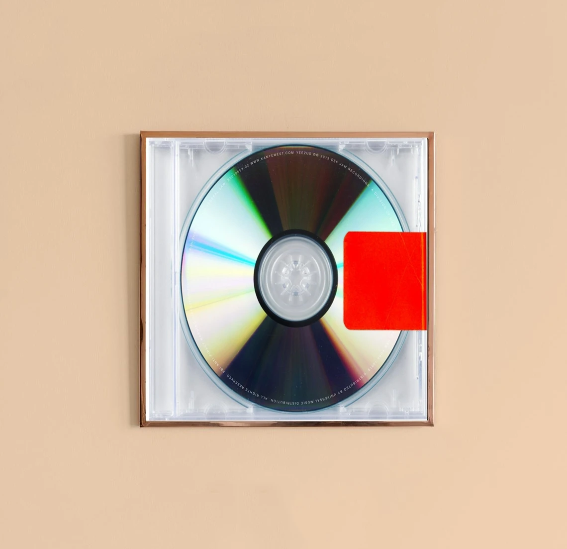 Kanye West Yeezus Обложка музыкального альбома Холст Плакат Домашняя настенная живопись