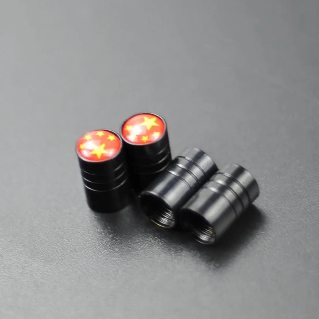 

4pcs Tire Valve Stem Caps For Suzuki SX4 SWIFT Alto Liane Grand Vitara jimny S-cross Spacia Splash Kizashi Wagon R IGNIS