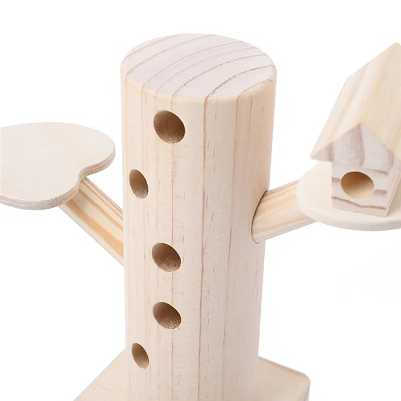 

Family Woodpecker Catching Bugs Game Magnetic 3D Puzzle Wooden Toys Montessori Kids Early Educational Toys Kit For Children