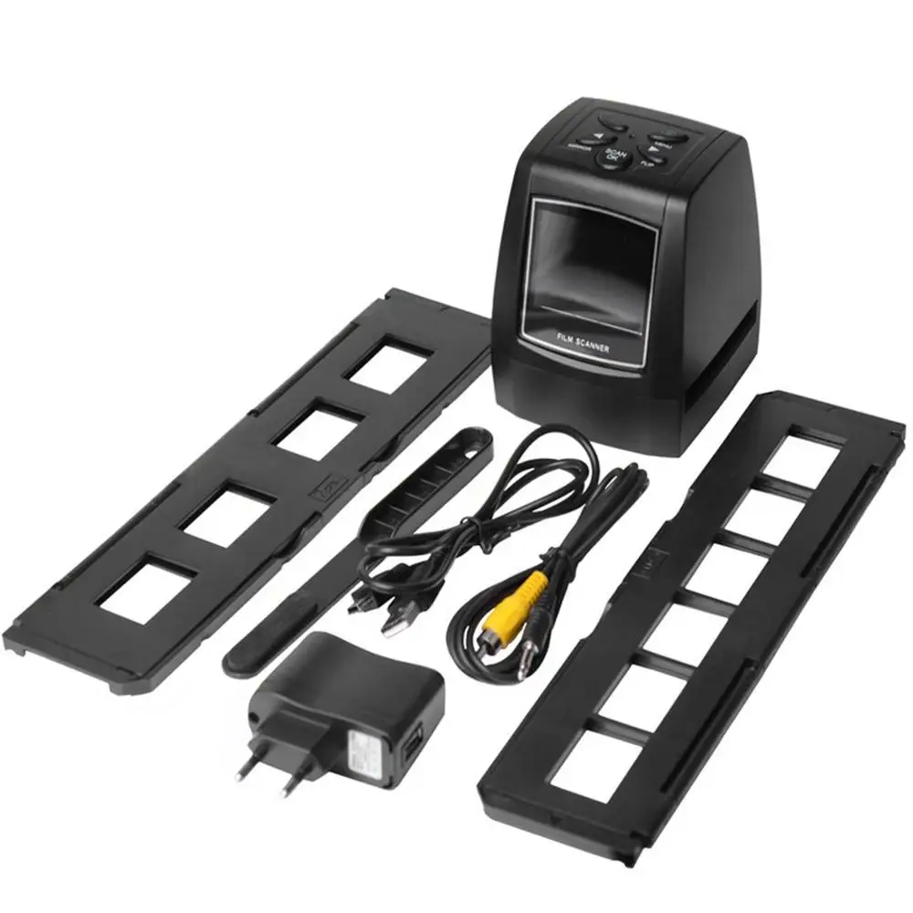 Высокое разрешение сканер цифровой преобразует USB негативы слайды фото