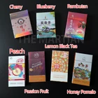 Черничный лимонный черный чай с вишней рамбутан с черникой, сигаретный чай, без никотина, табак, для бескурения