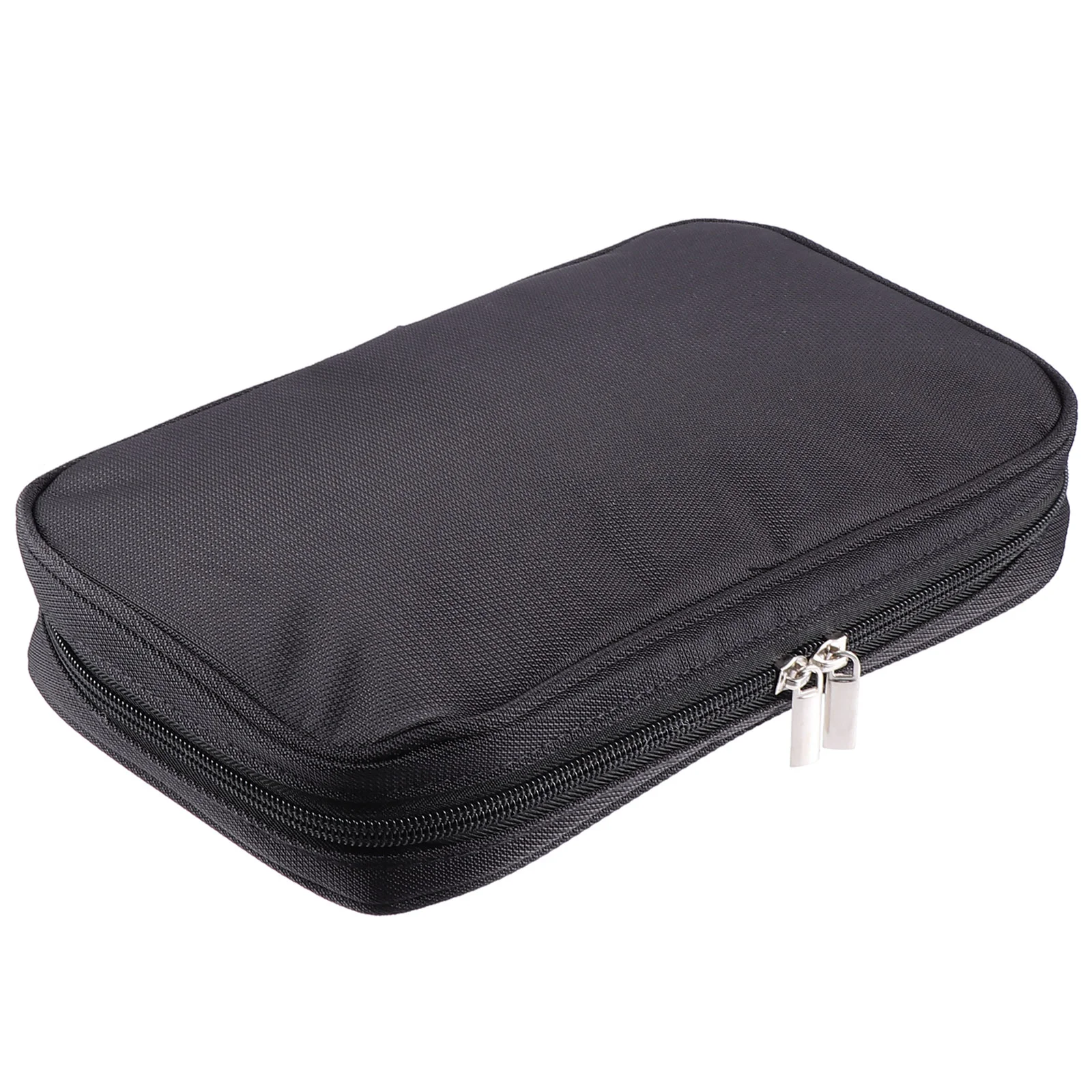 

Durable Makeup Brush Travel Organizer Portable Cosmetic Storage Pouch (Black)