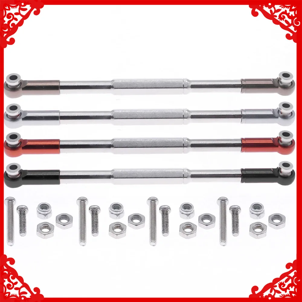 

Сплав #45 стальная рулевая связь для rc хобби модель автомобиля MN RC 1-12 детали гусеничного трактора