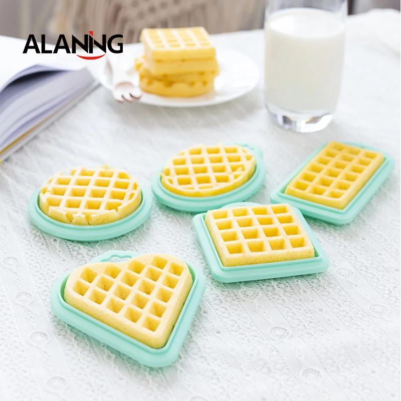 5 шт. комплекты Еда Класс силиконовая для вафель пресс форм Кухня охраны