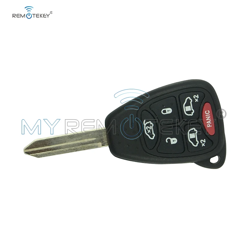 Remtekey 5pcs Smart Key for Chrysler Dodge Jeep Car Head Case 5 Button with Panic key shell | Автомобили и мотоциклы