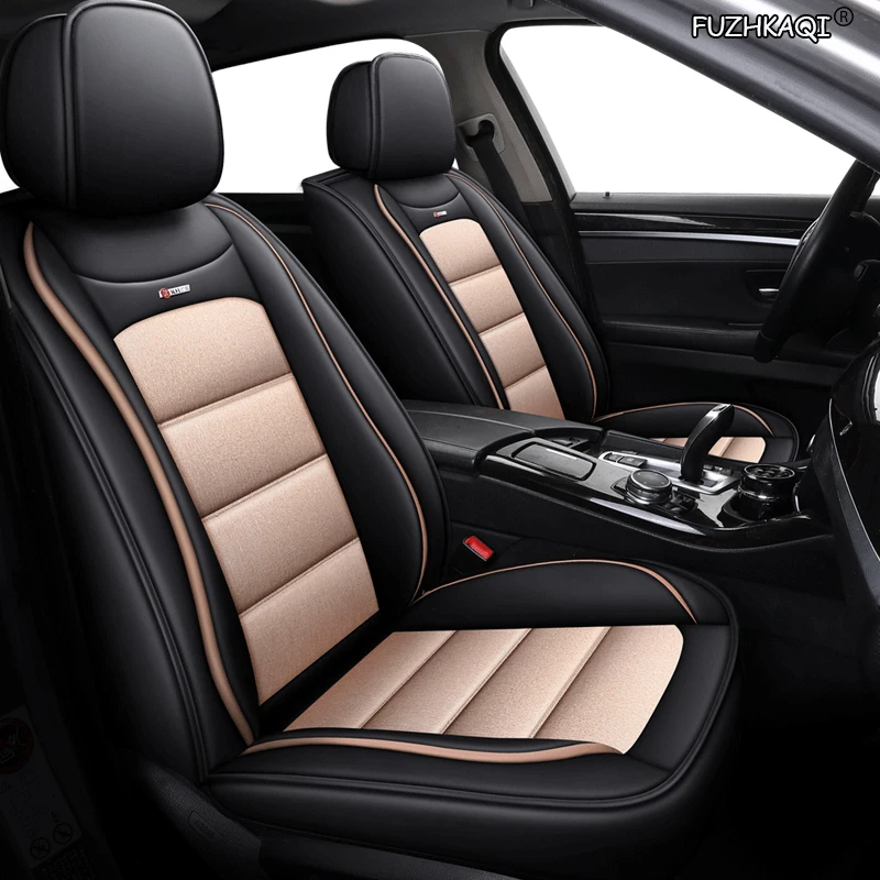 

FUZHKAQI льняные автомобильные чехлы для honda accord honda civic 2018 city 2013 cr-v jazz автомобильные аксессуары протектор для сиденья автомобиля
