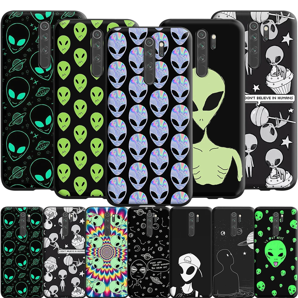 Чехол Alien для Xiaomi Redmi Note 9 9S 5 6 7 7A 8 8A 8T 9A 9C K20 Pro 9T 10 Max K40|Бамперы| |