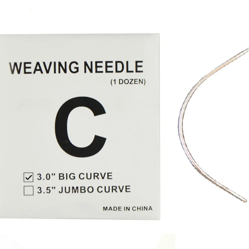 24 шт. изогнутые иглы для наращивания волос|Крюковые иглы| |