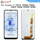 ЖК-дисплей 5,94 дюйма для Alcatel 3 2019 OT-5053 5053K 5053Y 5053D OT5039 ЖК-дисплей, сенсорная панель дисплей Сенсорная панель Сенсорный датчик дигитайзер в сборе