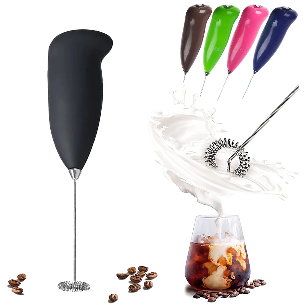 

1 шт. Электрический вспениватель молока портативный пенообразователь венчик для кофе яиц Молока Смеситель вспениватель кухонный инструмен...